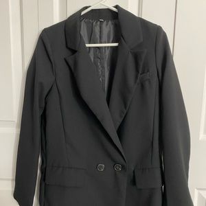 Black Oversized Blazer